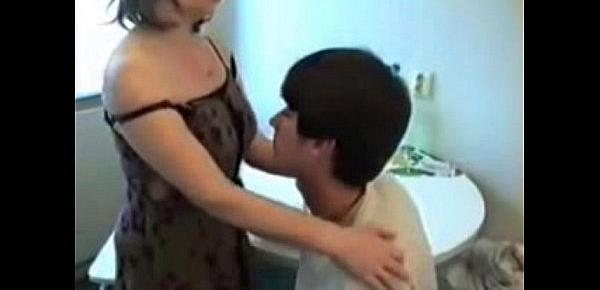  Russian hot mom and boy